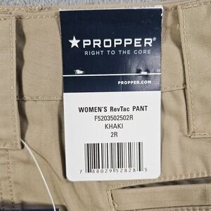 New Propper RevTac Pants Women Khaki Size 2 R Inseam 30